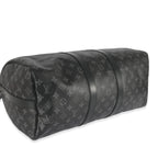 Louis Vuitton Louis Vuitton Monogram Eclipse Canvas Keepall Bandouliere 45