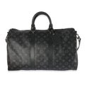 Louis Vuitton Louis Vuitton Monogram Eclipse Canvas Keepall Bandouliere 45
