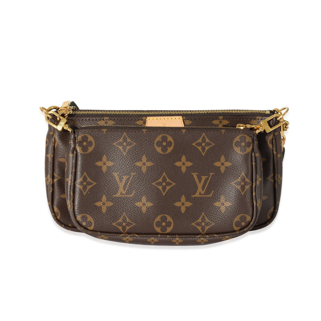 Louis Vuitton Louis Vuitton Canvas Monogram Khaki Multi Pochette Accessoires
