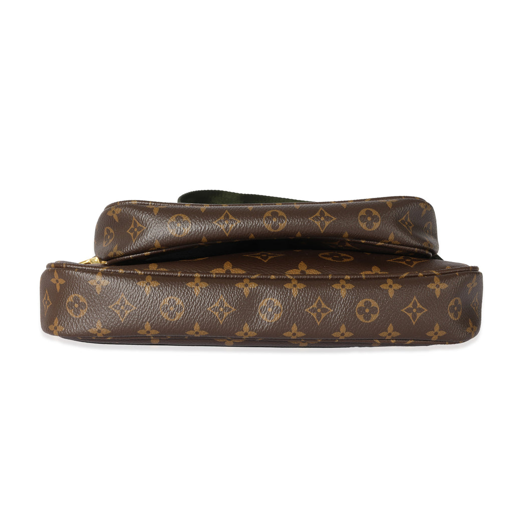 Louis Vuitton Louis Vuitton Canvas Monogram Khaki Multi Pochette Accessoires