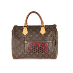 Louis Vuitton Louis Vuitton Perforated Fuchsia Monogram Canvas Speedy 30