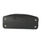 Louis Vuitton Louis Vuitton Black Taurillon Python Capucines MM