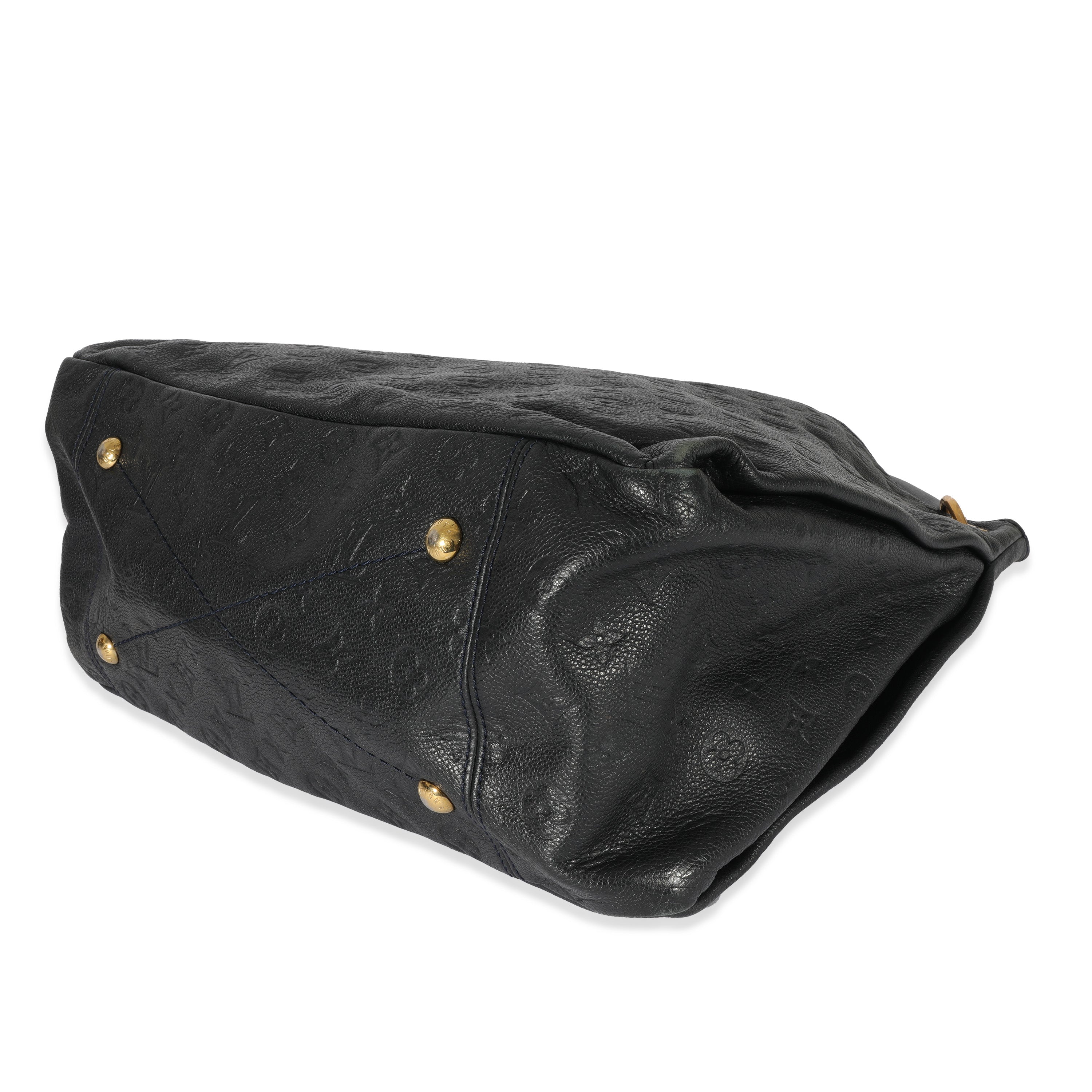 Louis Vuitton Louis Vuitton Bleu Nuit Empreinte Artsy MM