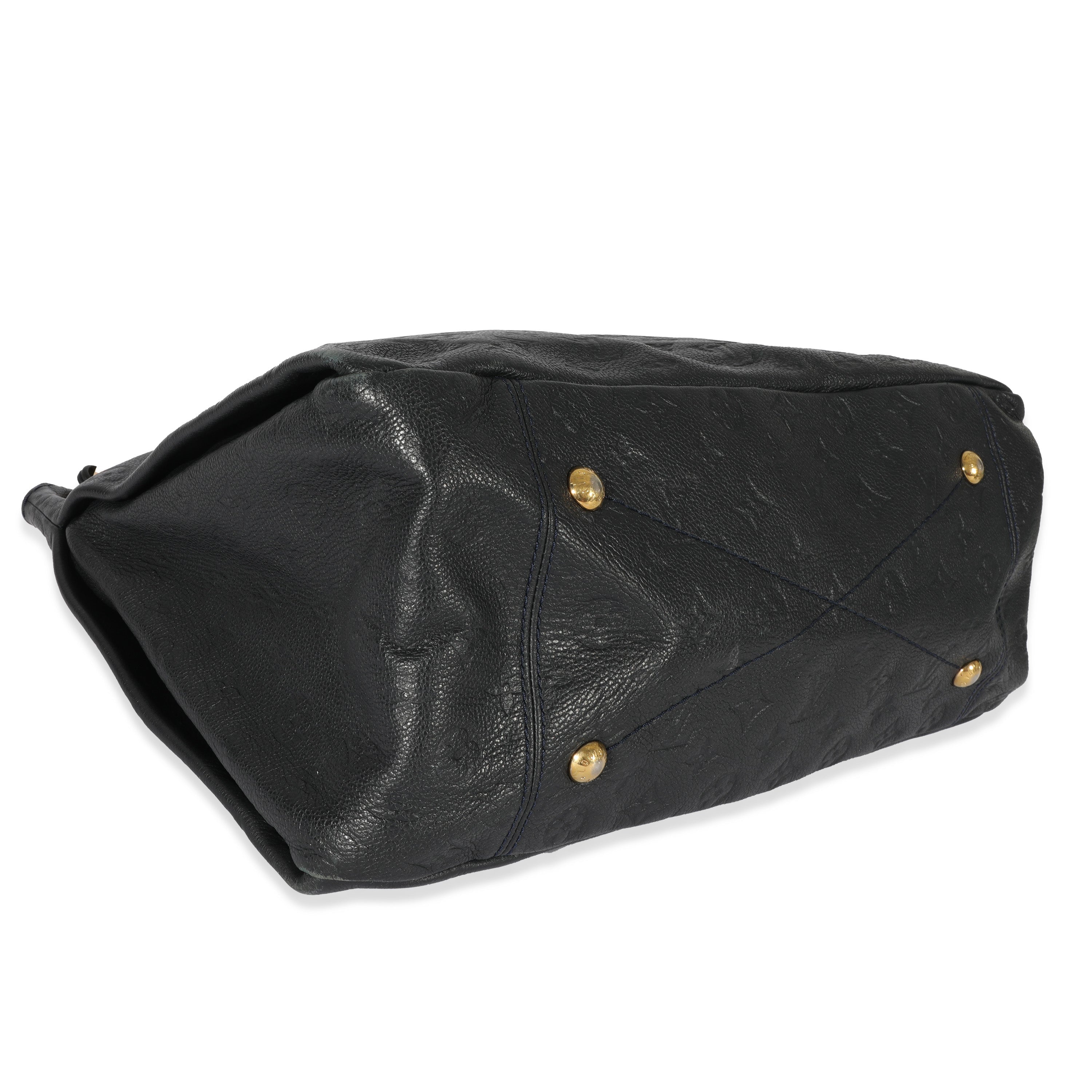 Louis Vuitton Louis Vuitton Bleu Nuit Empreinte Artsy MM