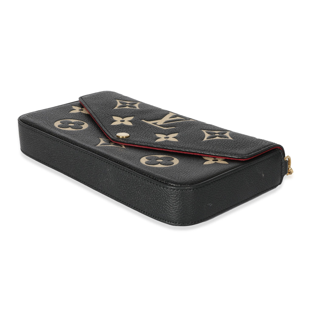Louis Vuitton Louis Vuitton Bicolor Giant Empreinte Felicie Pochette