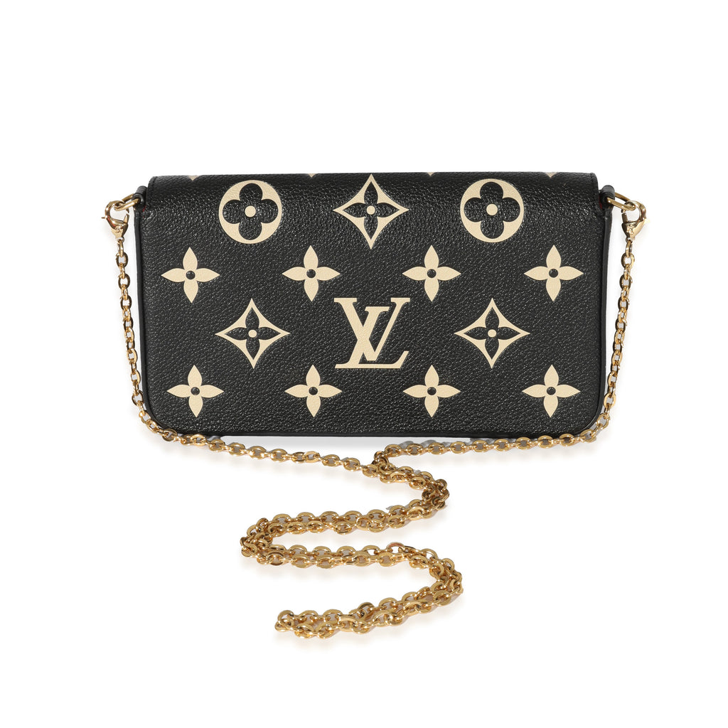 Louis Vuitton Louis Vuitton Bicolor Giant Empreinte Felicie Pochette