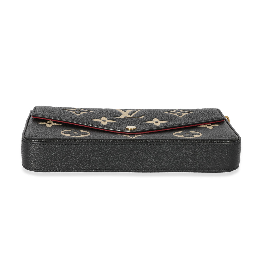 Louis Vuitton Louis Vuitton Bicolor Giant Empreinte Felicie Pochette