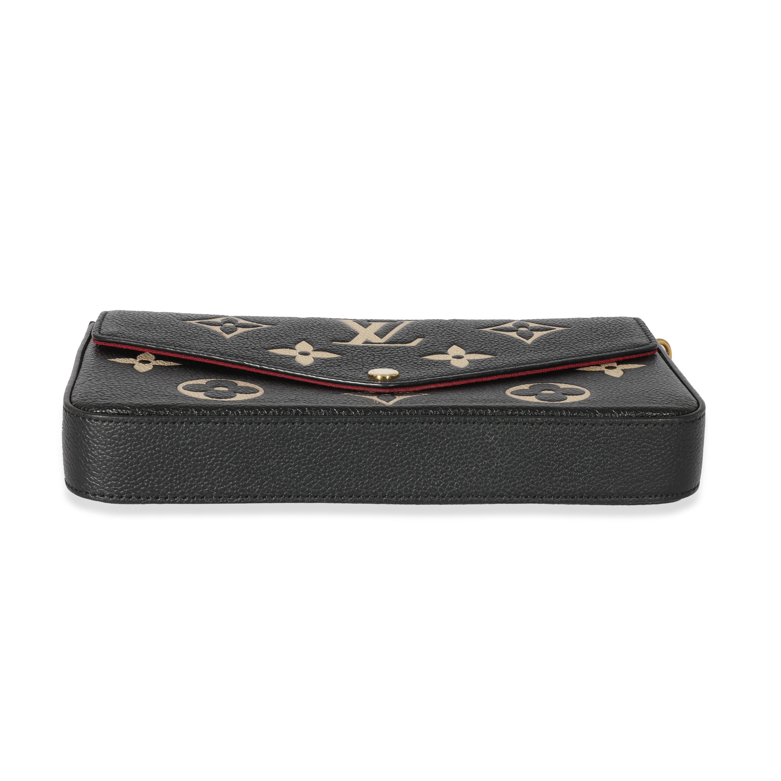Louis Vuitton Louis Vuitton Bicolor Giant Empreinte Felicie Pochette
