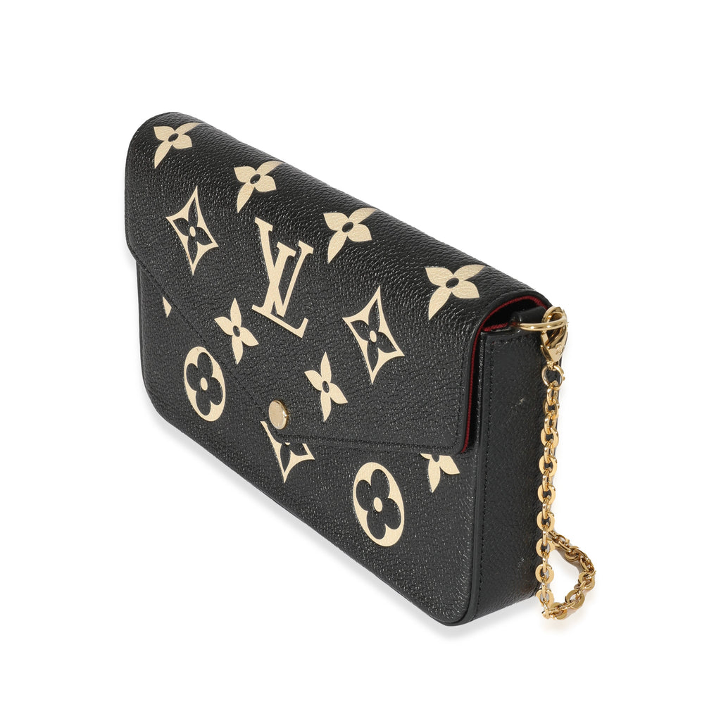 Louis Vuitton Louis Vuitton Bicolor Giant Empreinte Felicie Pochette