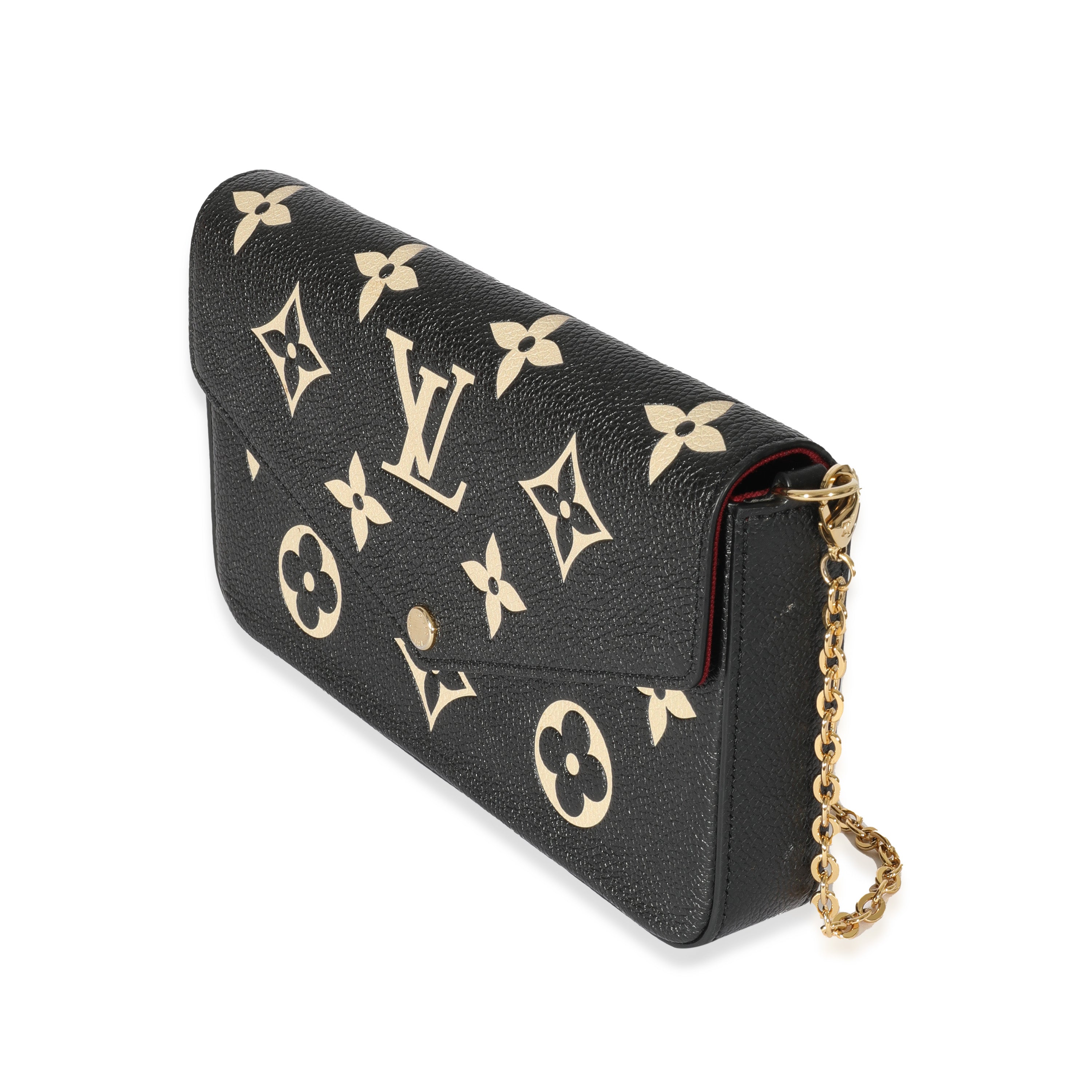 Louis Vuitton Louis Vuitton Bicolor Giant Empreinte Felicie Pochette