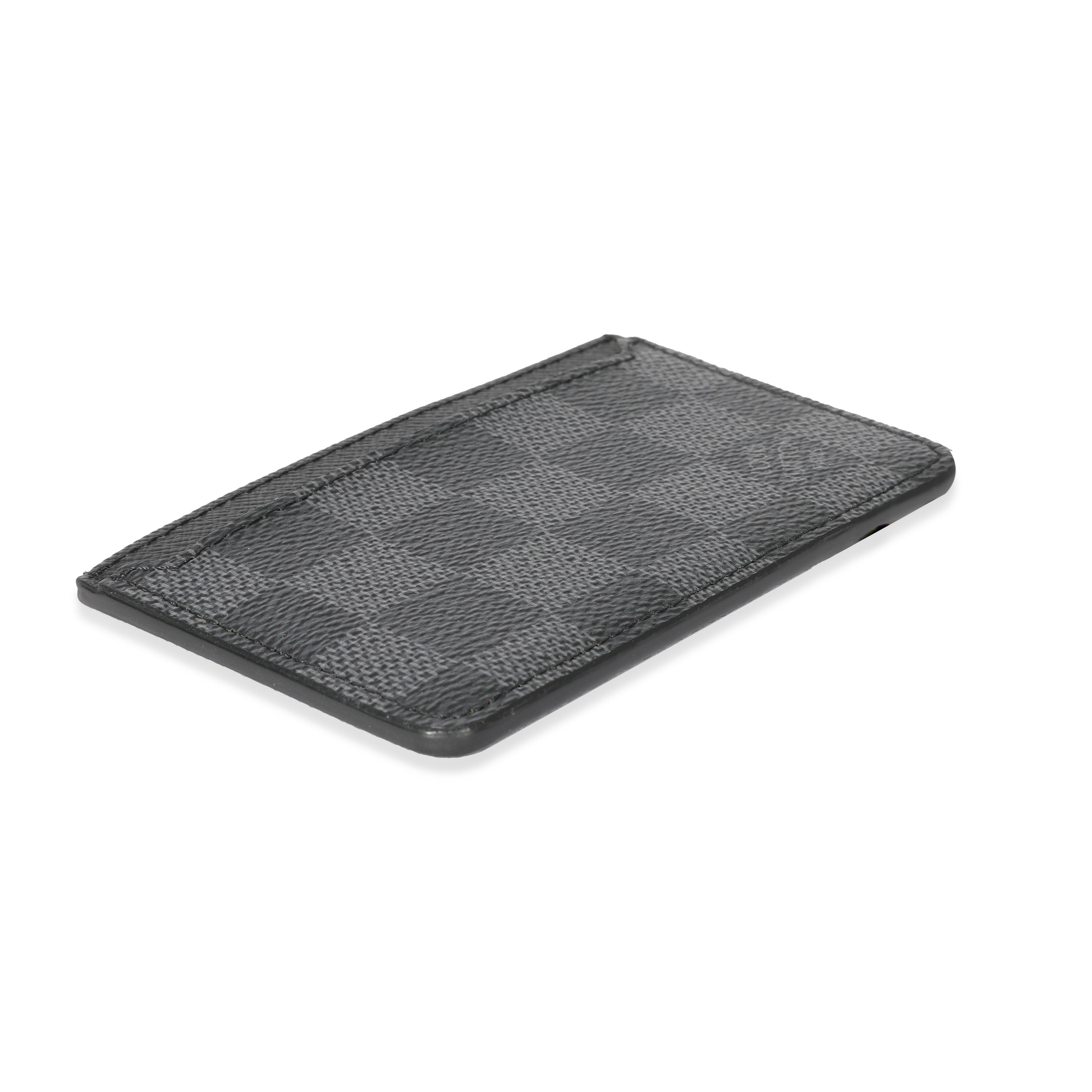 Louis Vuitton Louis Vuitton Canvas Damier Graphite Neo Card Holder