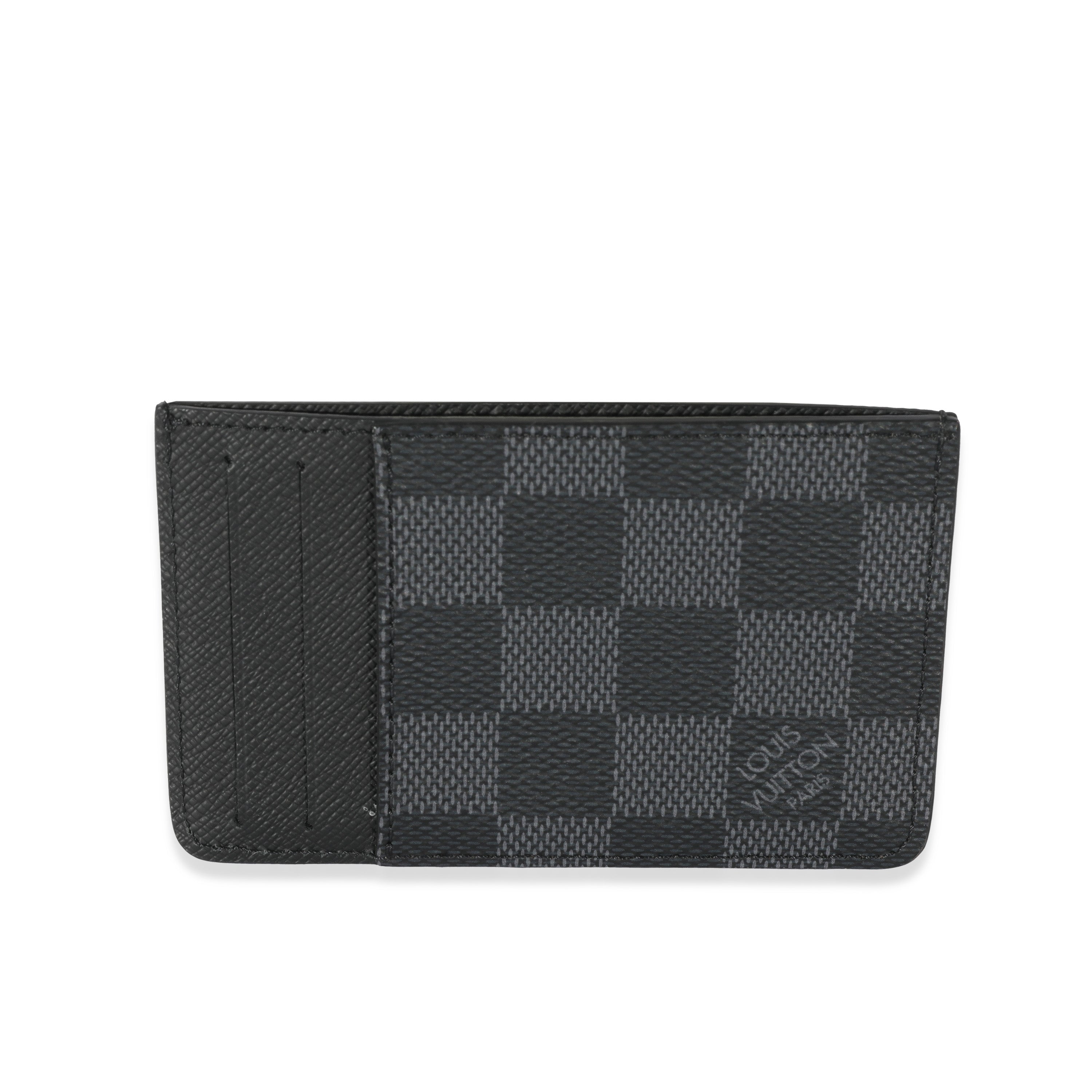 Louis Vuitton Louis Vuitton Canvas Damier Graphite Neo Card Holder