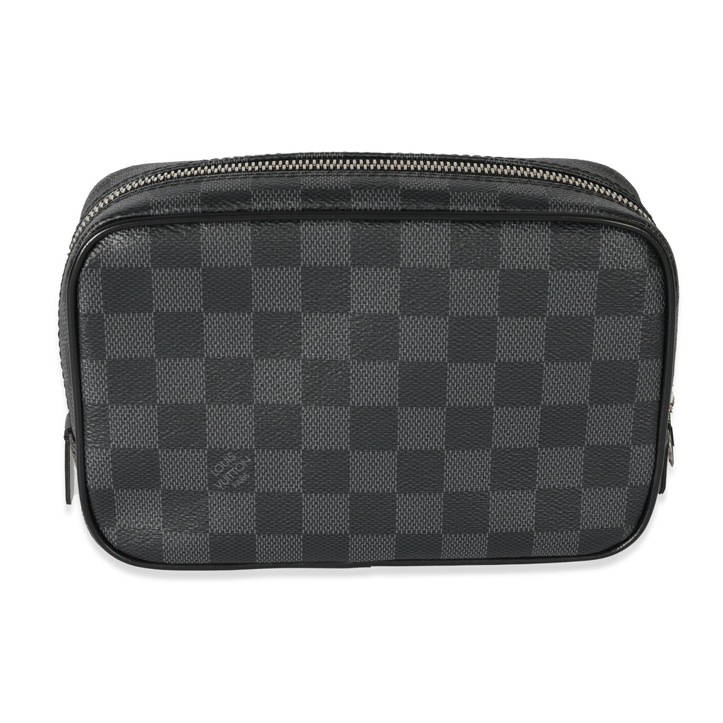 Louis Vuitton Louis Vuitton Canvas Damier Graphite Toiletry Pouch PM