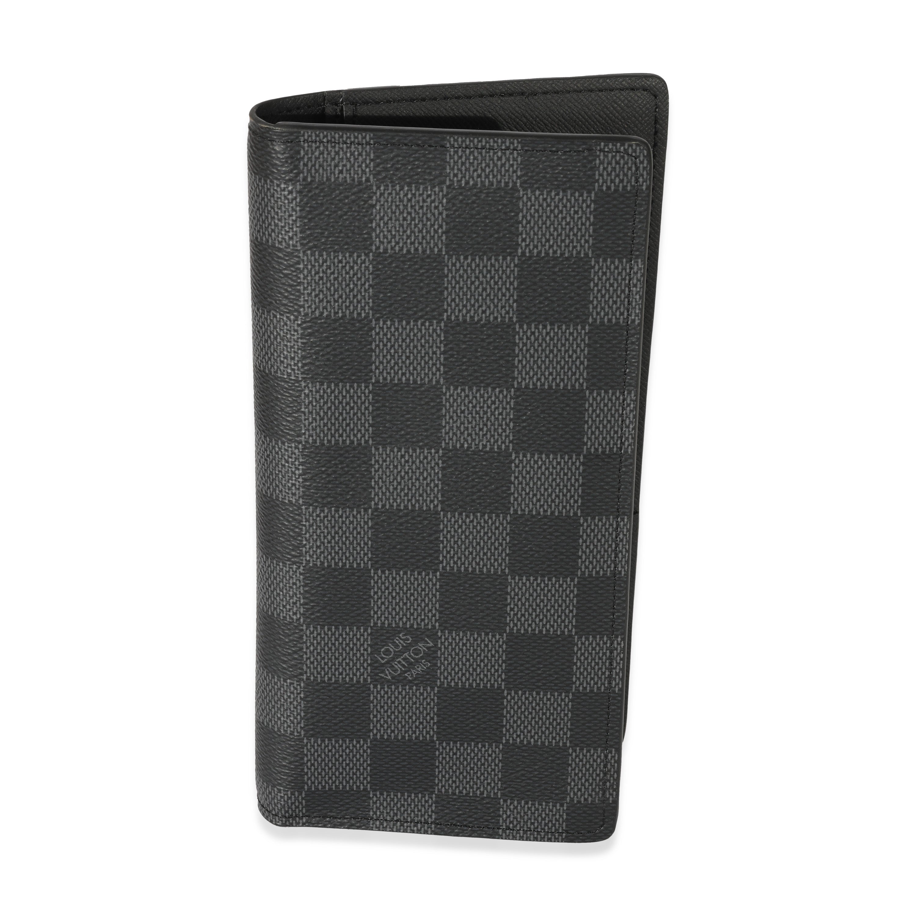 Louis Vuitton Louis Vuitton Damier Graphite Brazza Wallet