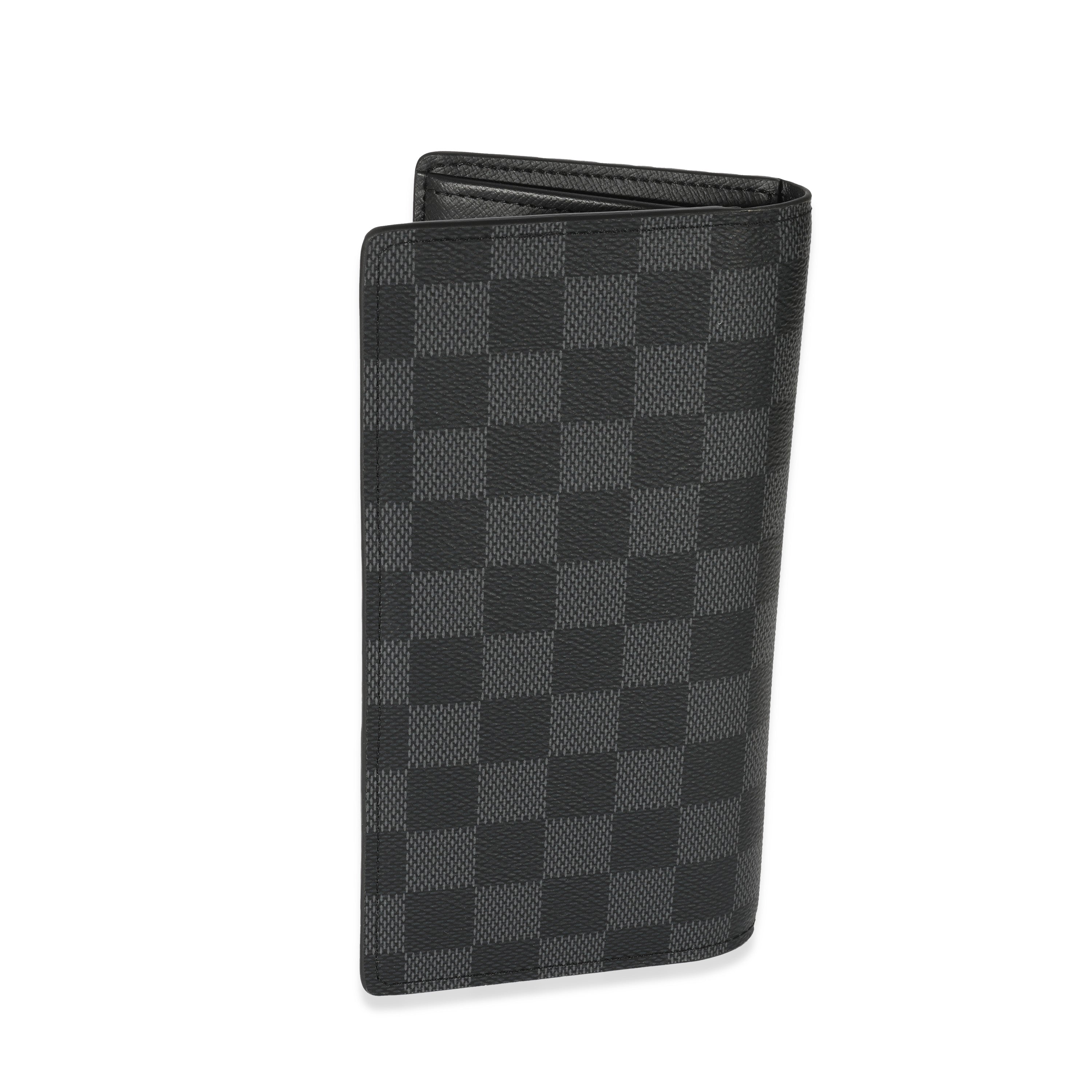 Louis Vuitton Louis Vuitton Damier Graphite Brazza Wallet
