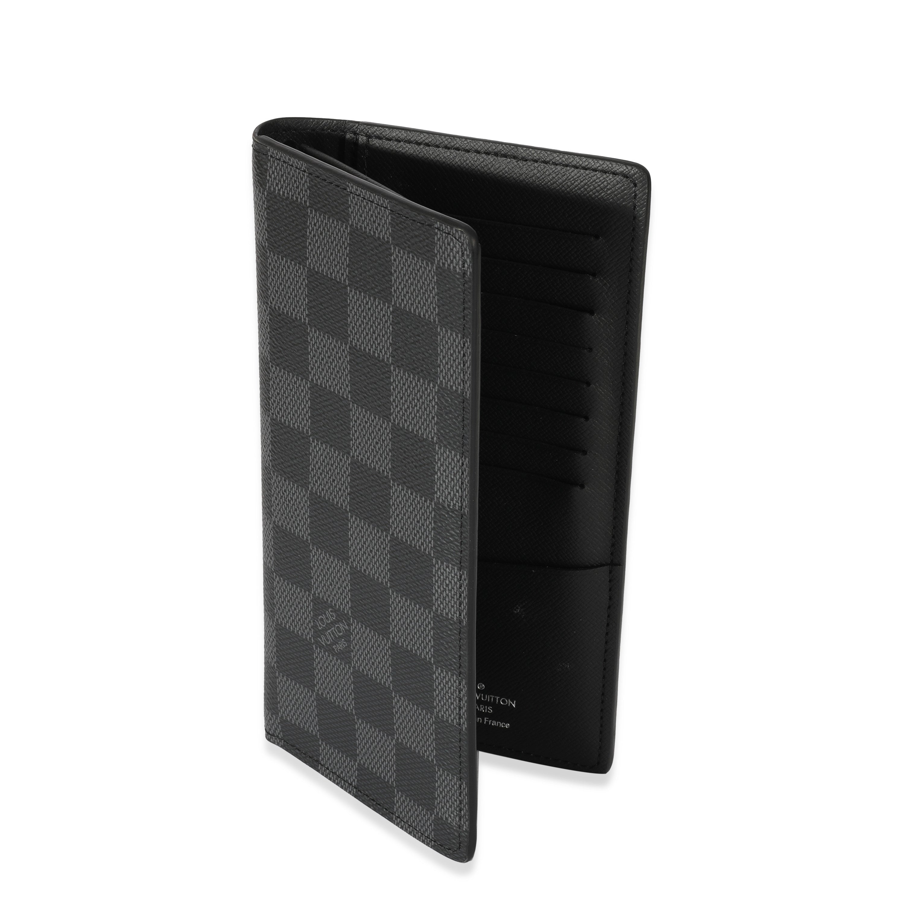 Louis Vuitton Louis Vuitton Damier Graphite Brazza Wallet