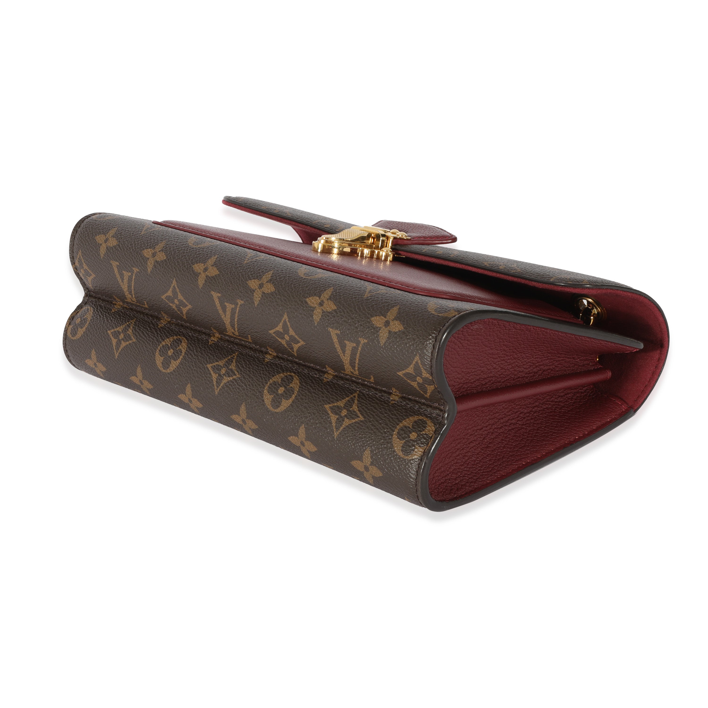 Louis Vuitton Louis Vuitton Monogram Canvas Raisin Victoire Chain Bag