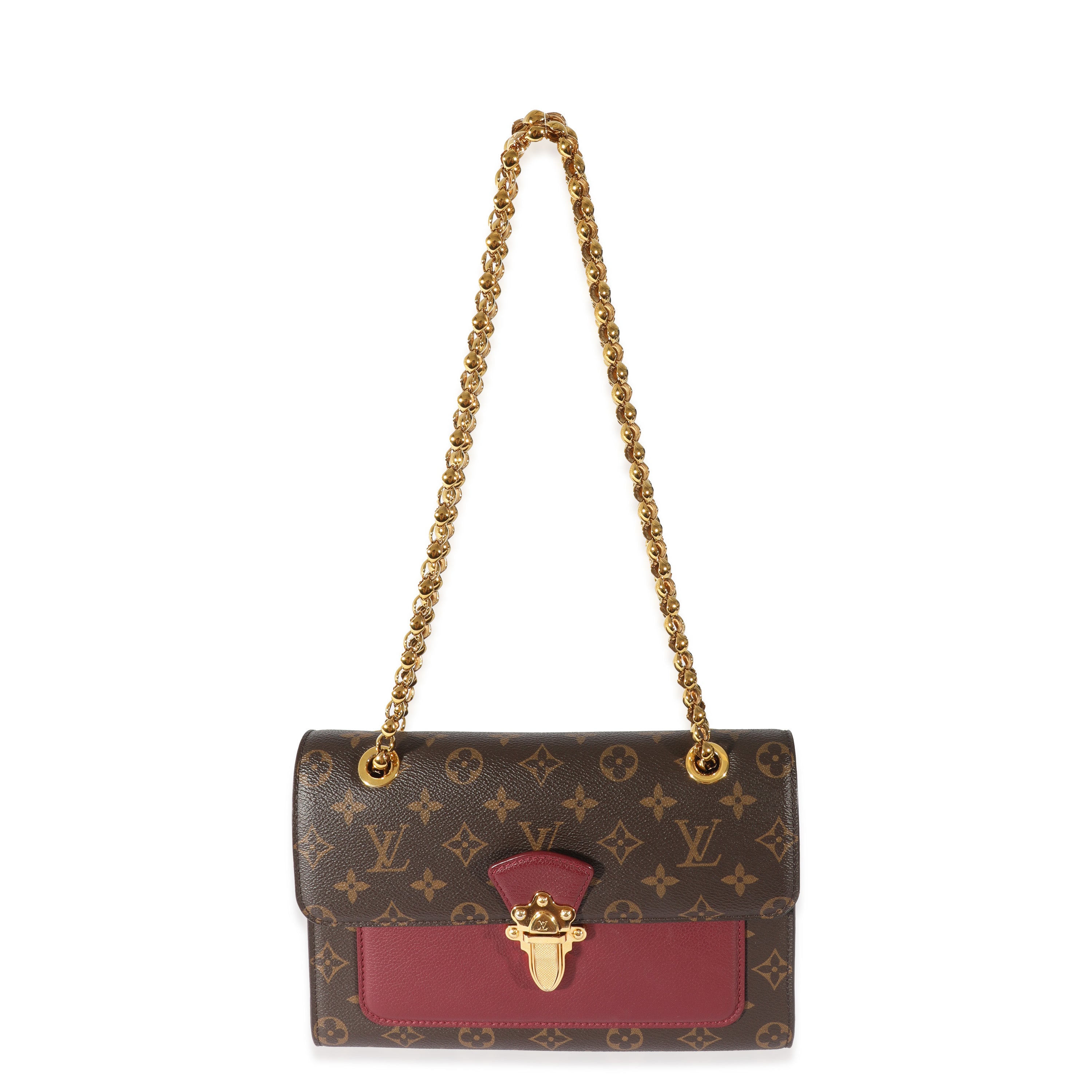 Louis Vuitton Louis Vuitton Monogram Canvas Raisin Victoire Chain Bag