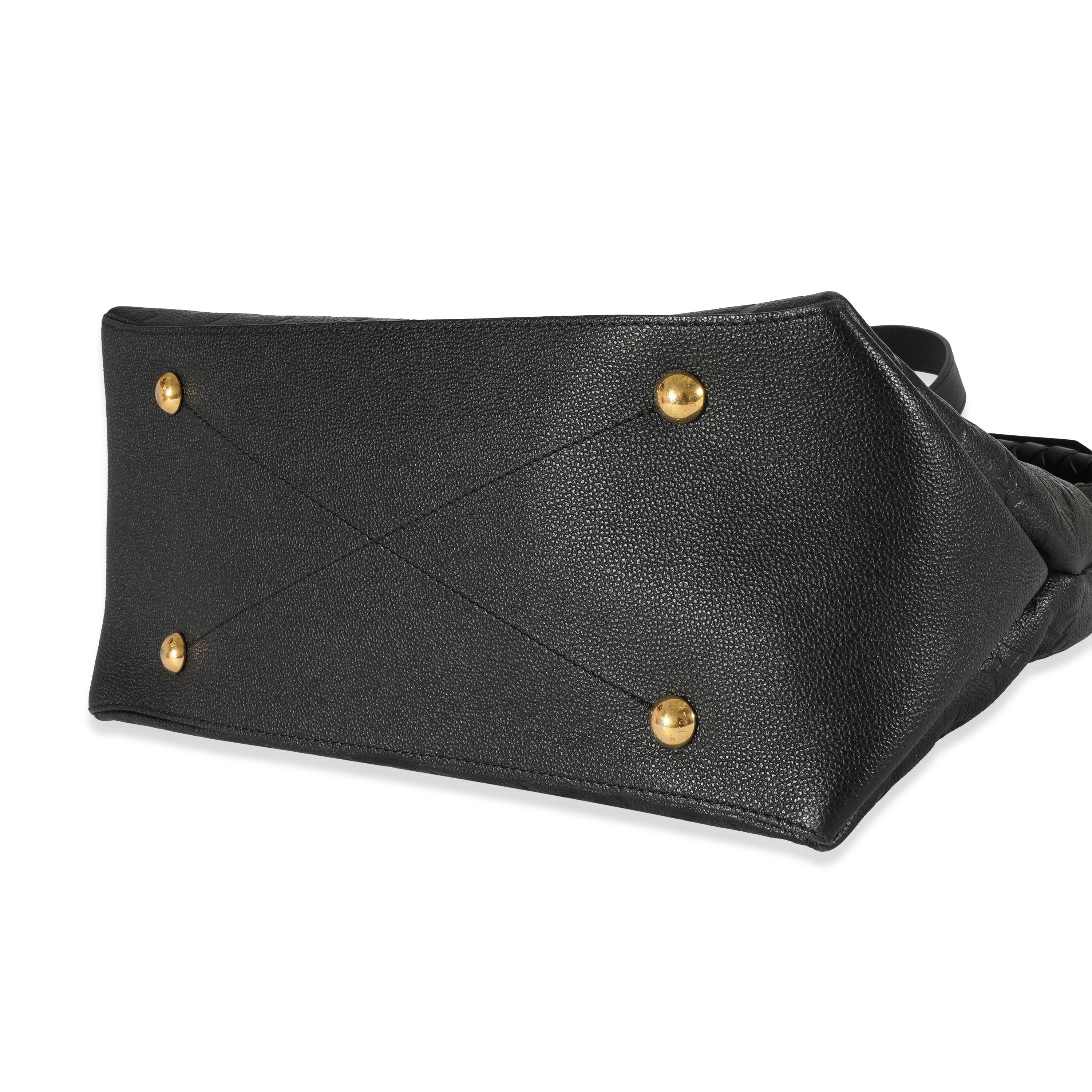Louis Vuitton Louis Vuitton Noir Empreinte Maida Hobo