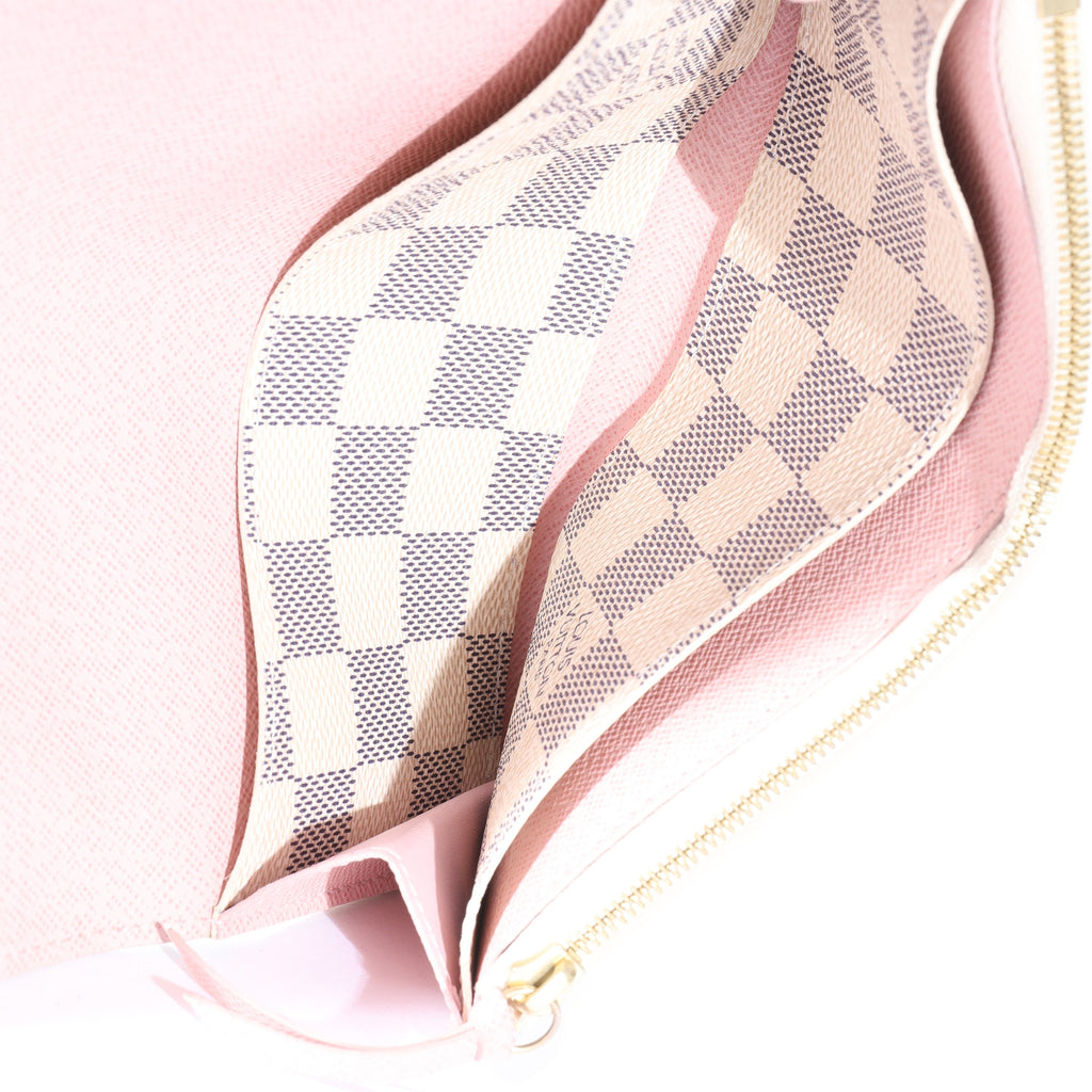 Louis Vuitton Louis Vuitton Canvas Damier Azur Sarah Wallet