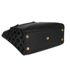 Louis Vuitton Louis Vuitton Black Calfskin On My Side MM