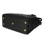 Louis Vuitton Louis Vuitton Black Calfskin On My Side MM