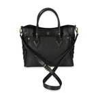 Louis Vuitton Louis Vuitton Black Calfskin On My Side MM