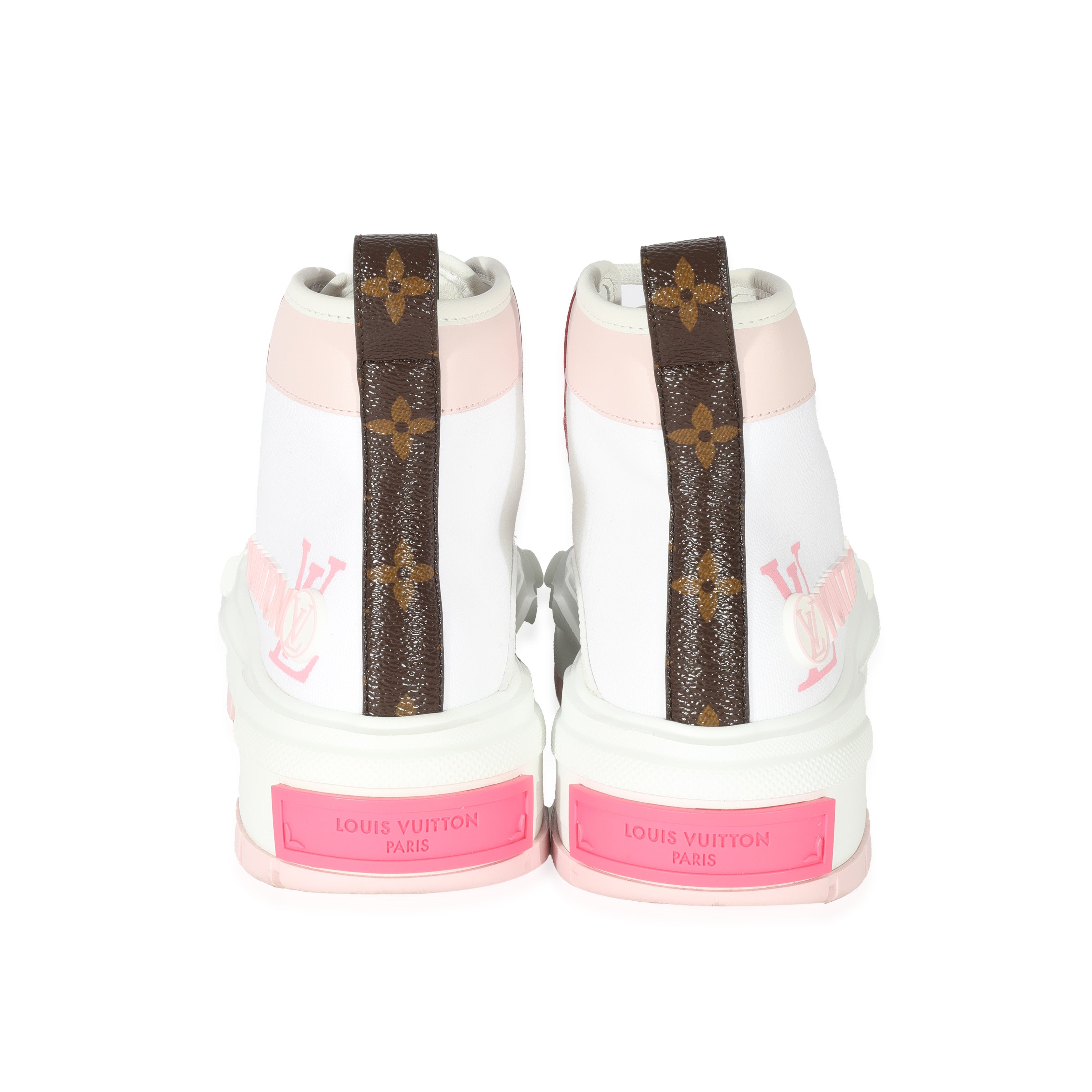 Louis Vuitton Louis Vuitton Squad Sneaker Boot Light Pink