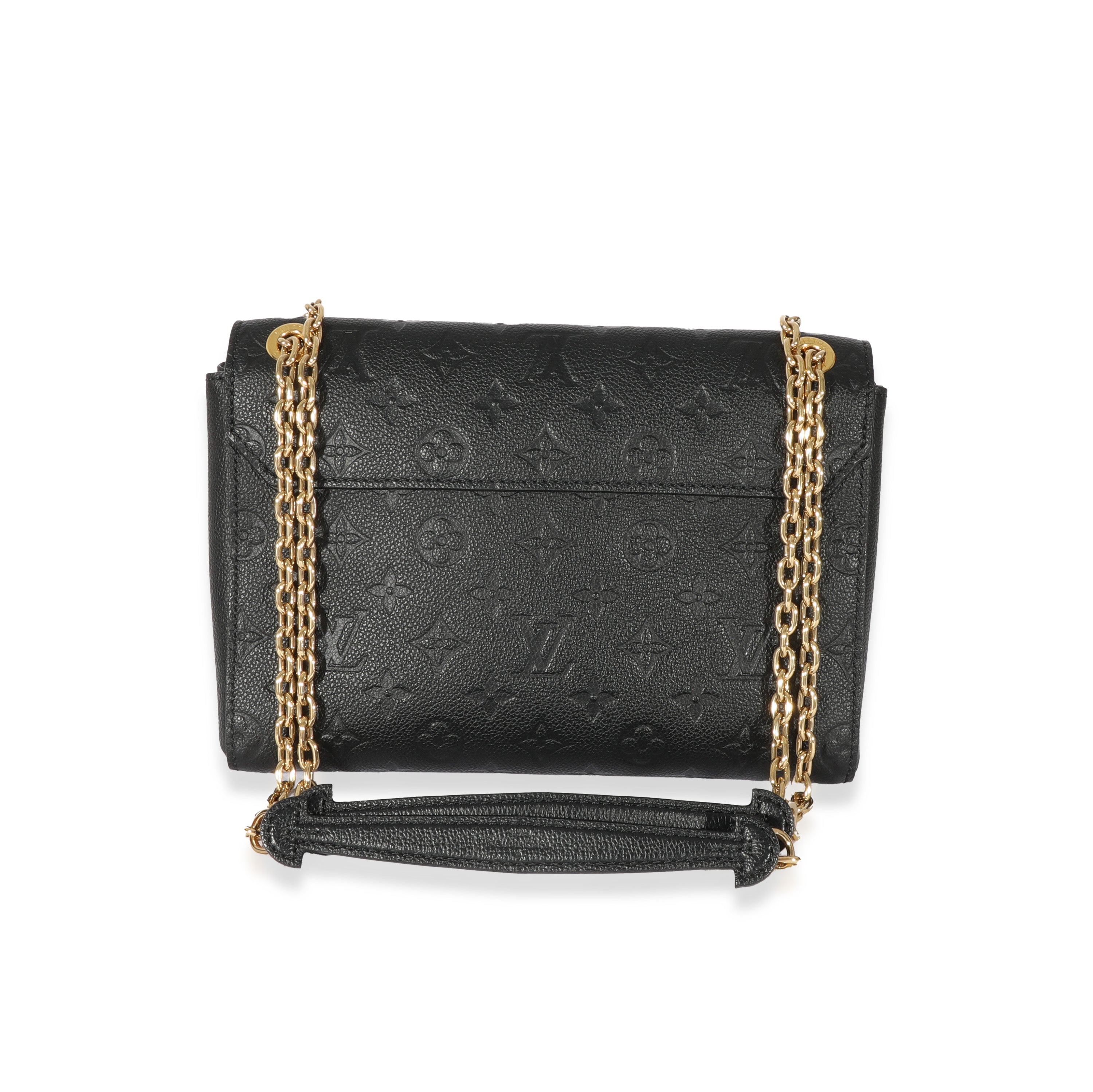 Louis Vuitton Louis Vuitton Black Empreinte Vavin PM