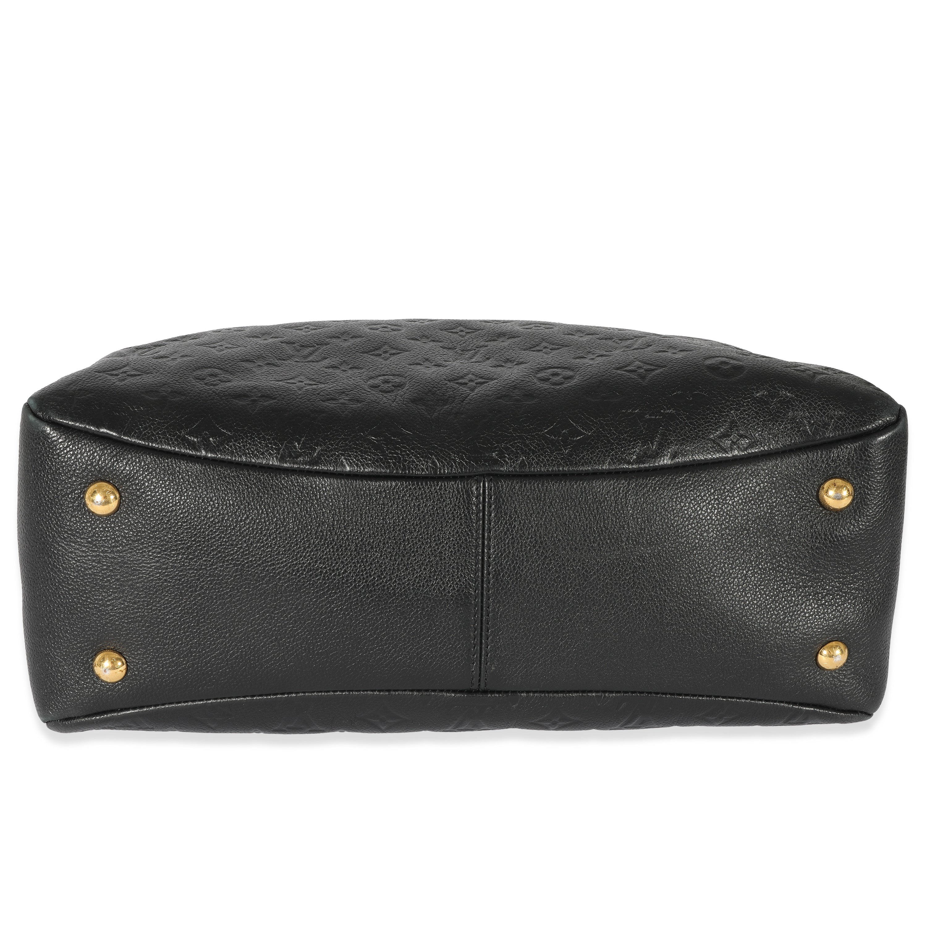 Louis Vuitton Louis Vuitton Black Empreinte Ponthieu PM