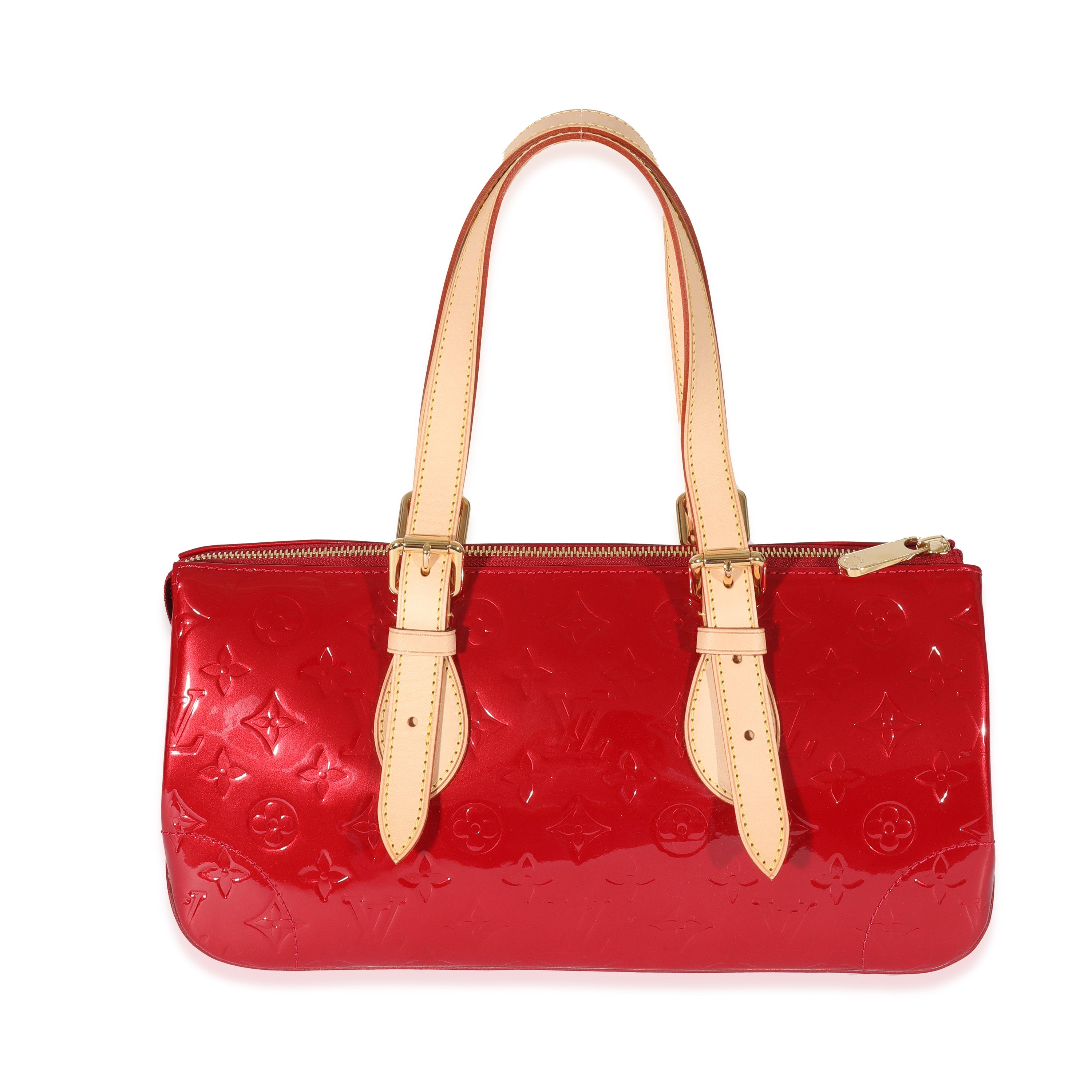 Louis Vuitton Louis Vuitton Red Monogram Vernis Rosewood Avenue