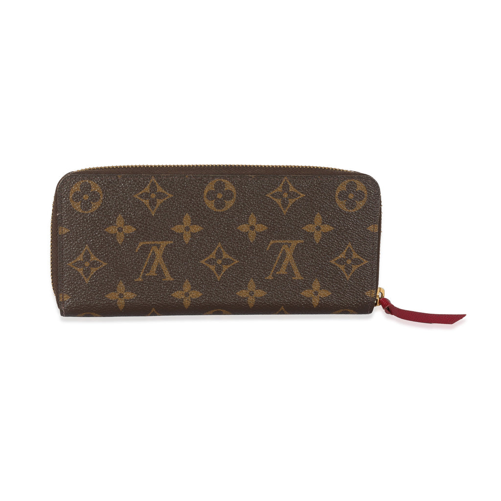 Louis Vuitton Louis Vuitton Monogram Canvas Clemence Wallet