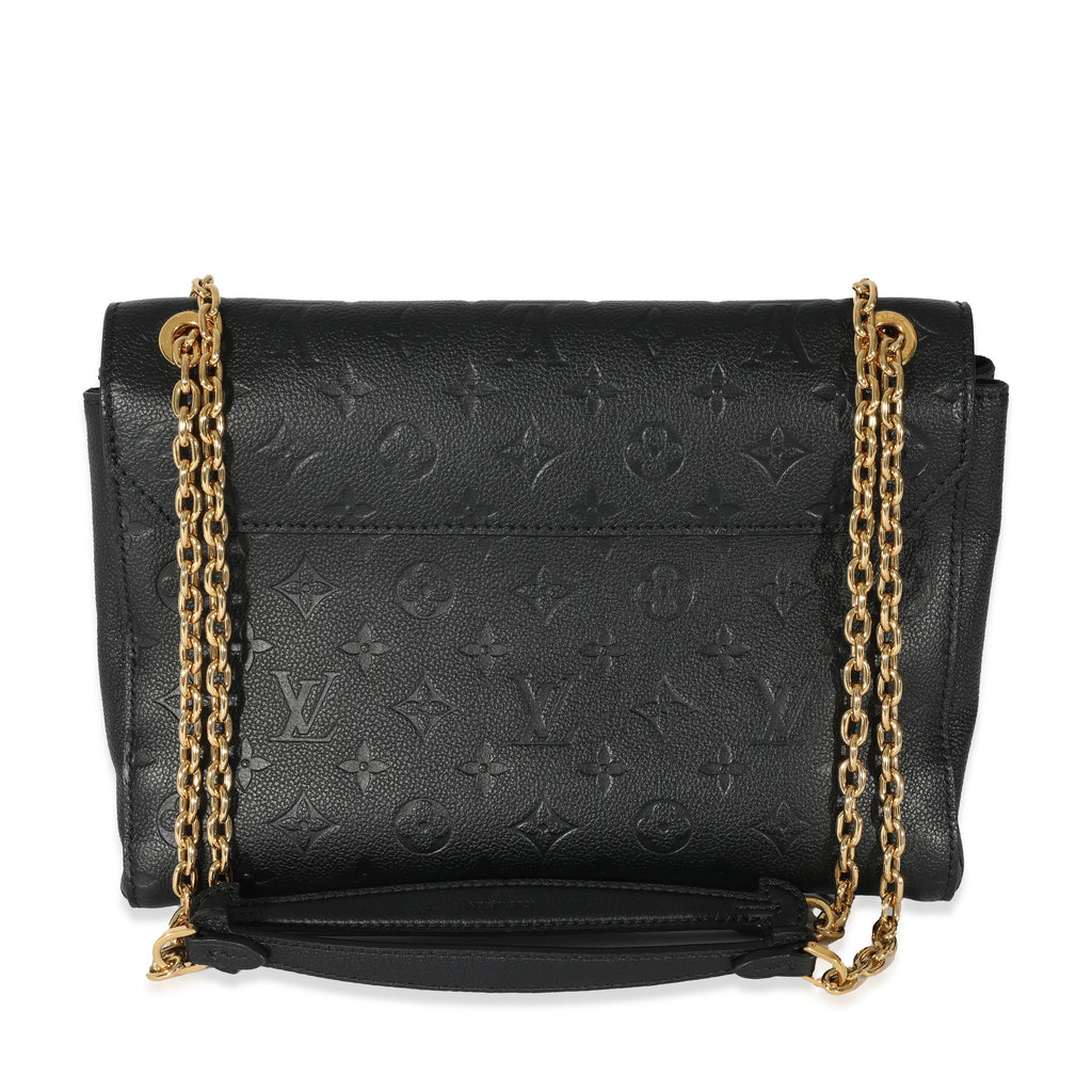 Louis Vuitton Louis Vuitton Black Empreinte Vavin PM
