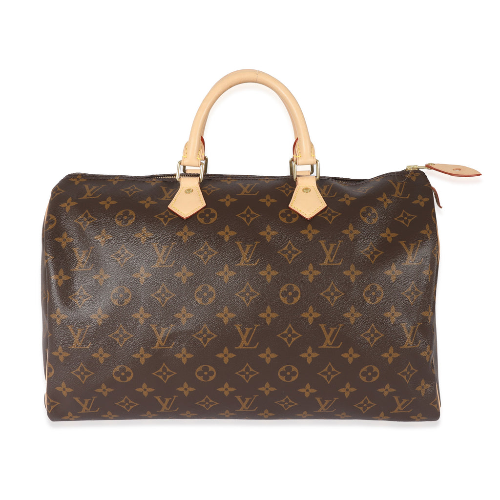 Louis Vuitton Louis Vuitton Monogram Canvas Speedy Monogram 40