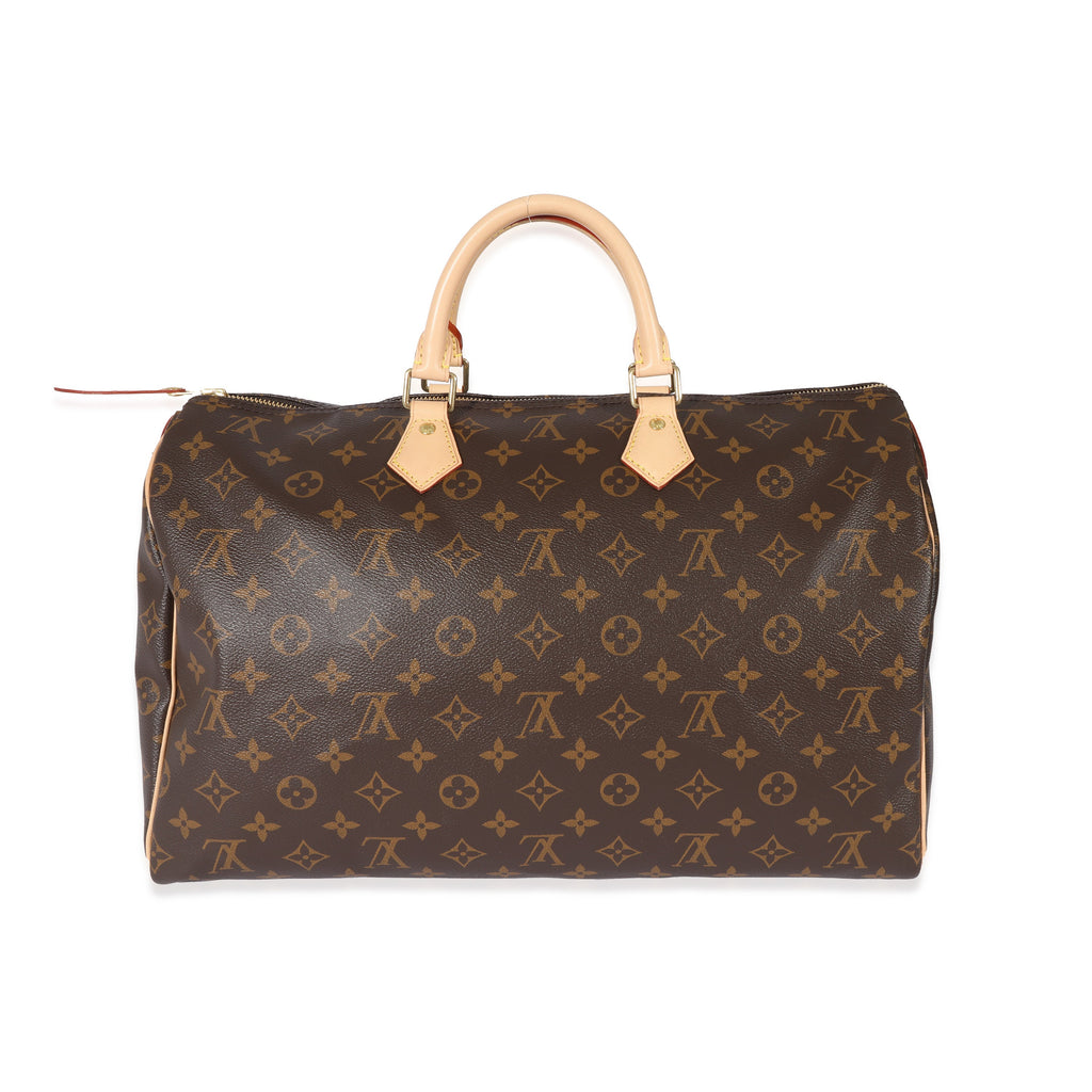 Louis Vuitton Louis Vuitton Monogram Canvas Speedy Monogram 40