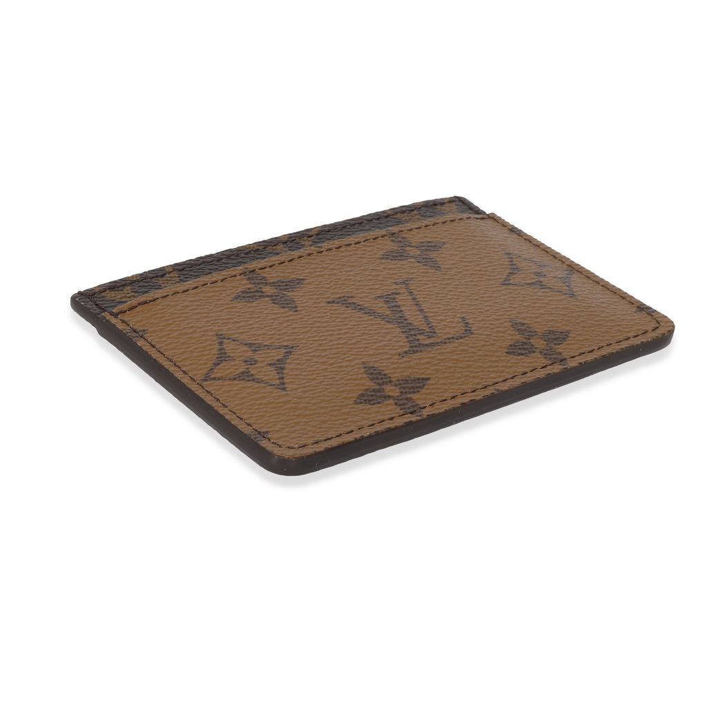 Louis Vuitton Louis Vuitton Canvas Monogram Reverse Card Holder