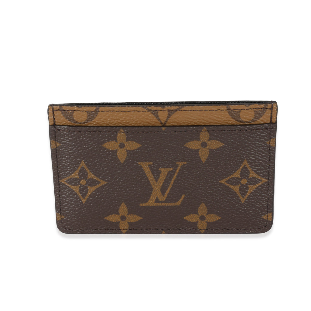 Louis Vuitton Louis Vuitton Canvas Monogram Reverse Card Holder