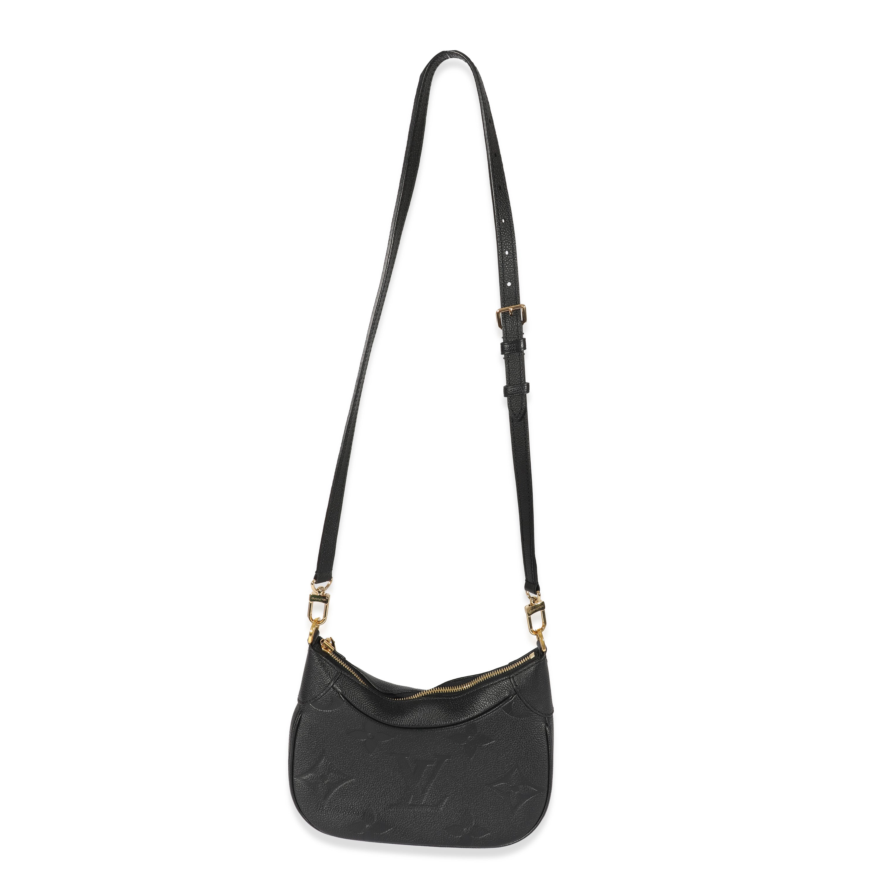Louis Vuitton Louis Vuitton Black Monogram Empreinte Bagatelle