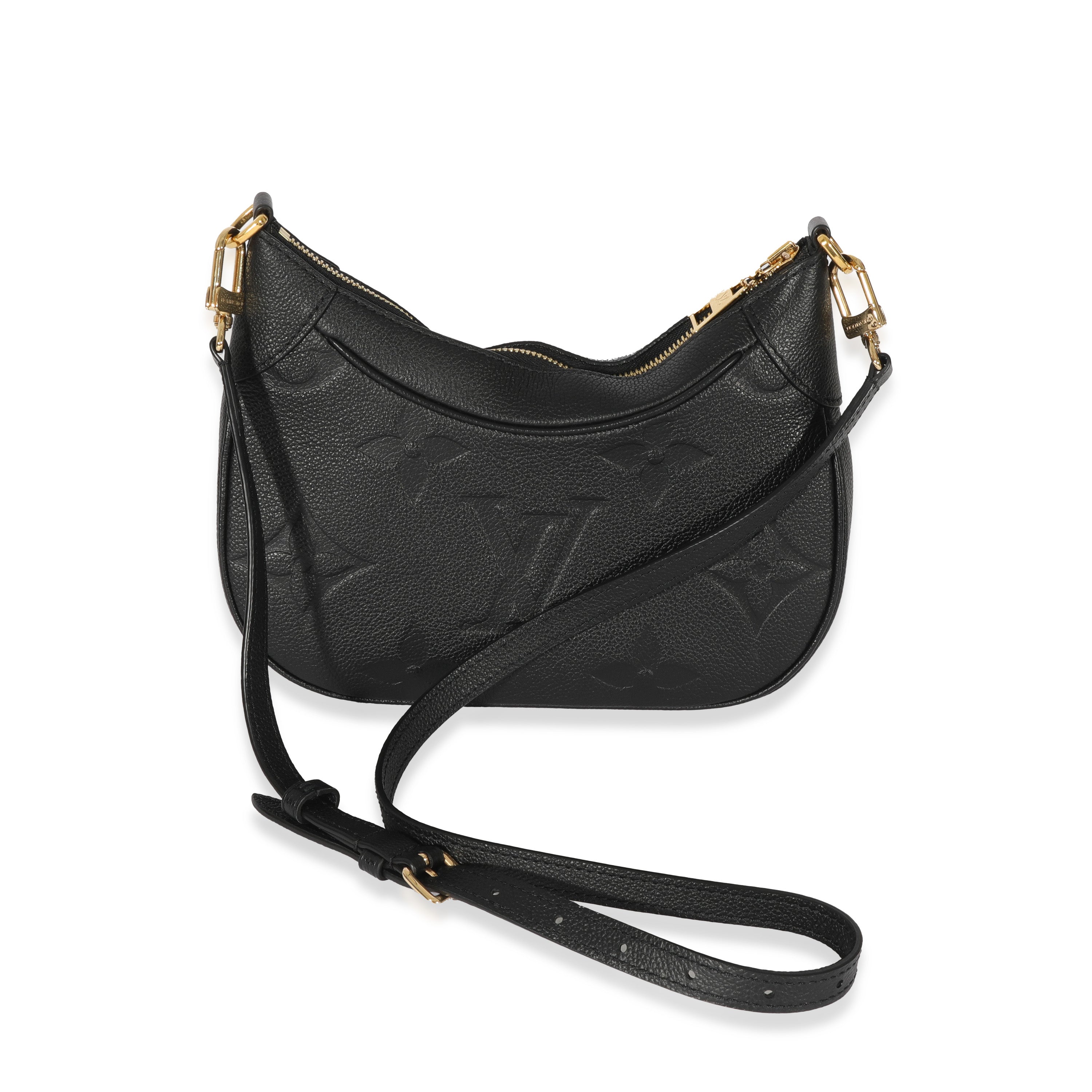 Louis Vuitton Louis Vuitton Black Monogram Empreinte Bagatelle