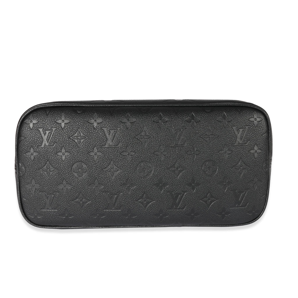 Louis Vuitton Louis Vuitton Black Monogram Empreinte Giant Neverfull MM