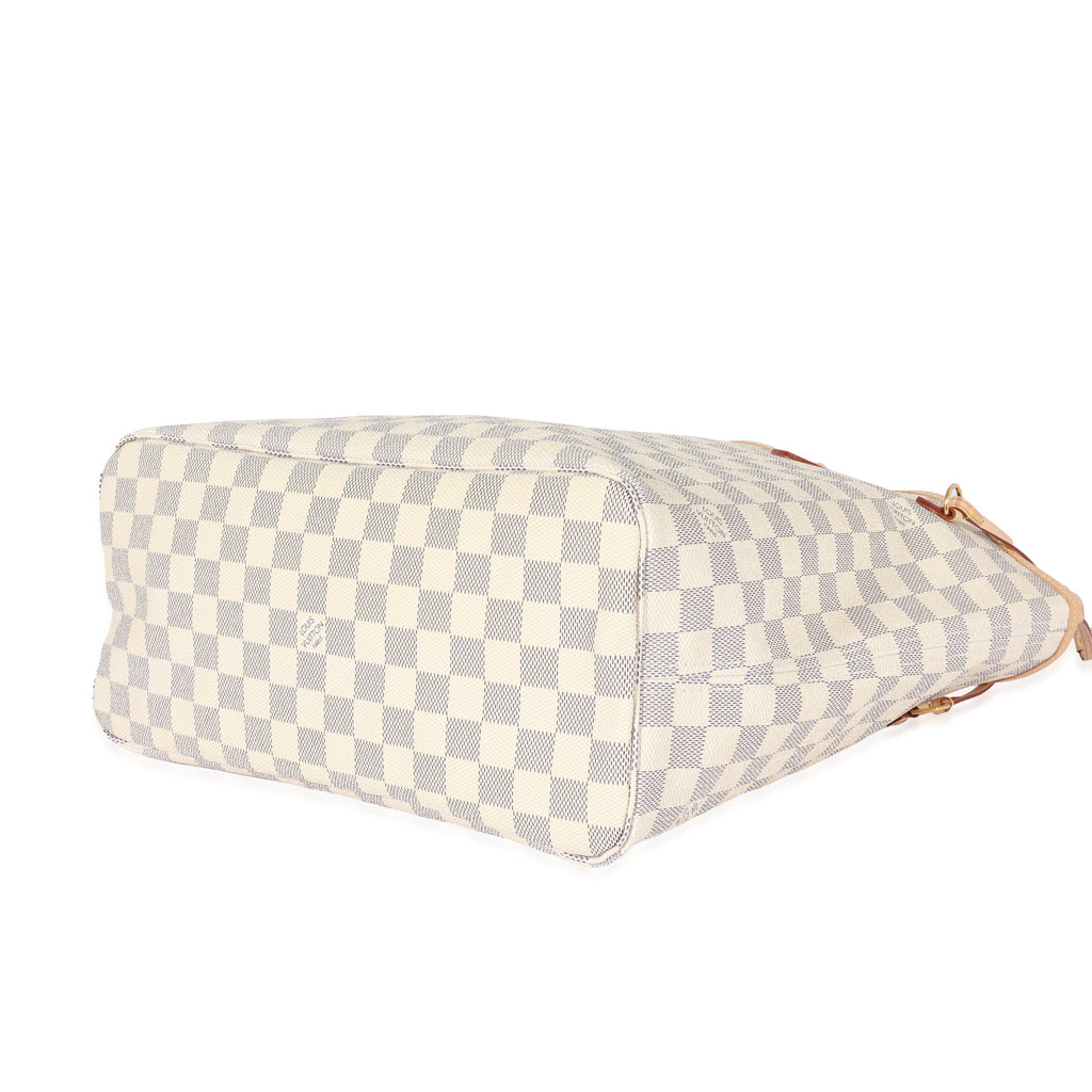 Louis Vuitton Louis Vuitton Canvas Damier Azur Neverfull MM