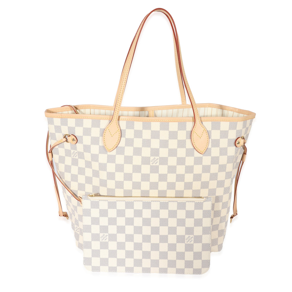 Louis Vuitton Louis Vuitton Canvas Damier Azur Neverfull MM