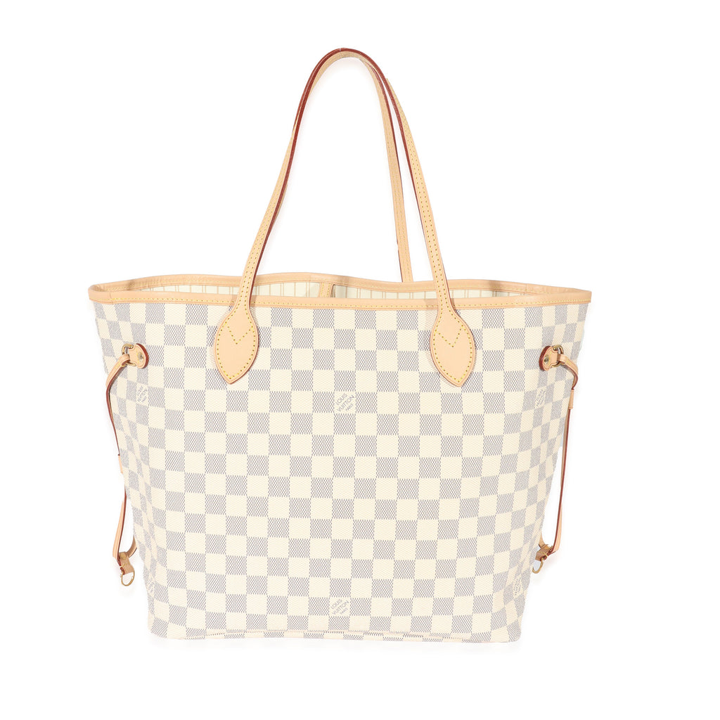 Louis Vuitton Louis Vuitton Canvas Damier Azur Neverfull MM
