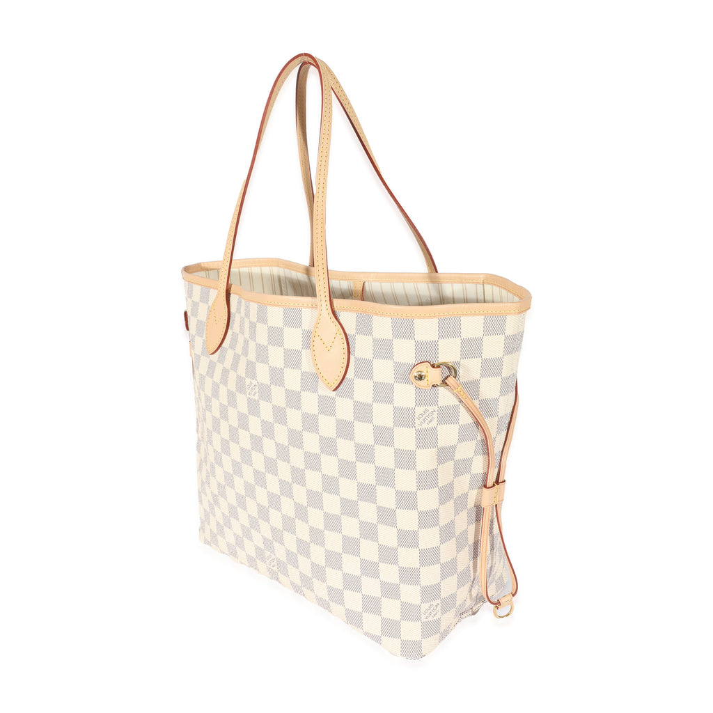 Louis Vuitton Louis Vuitton Canvas Damier Azur Neverfull MM