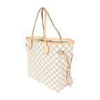 Louis Vuitton Louis Vuitton Canvas Damier Azur Neverfull MM