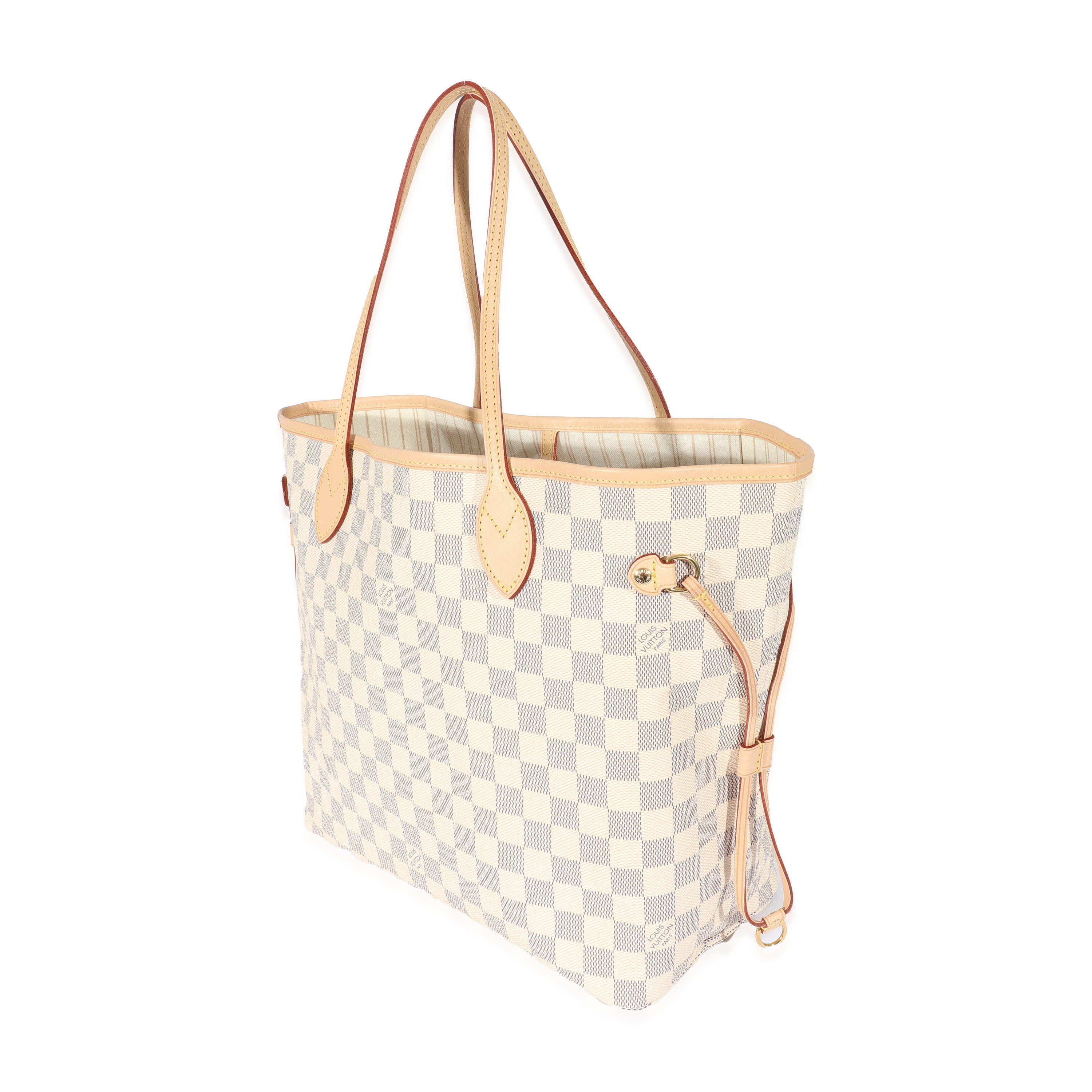 Louis Vuitton Louis Vuitton Canvas Damier Azur Neverfull MM