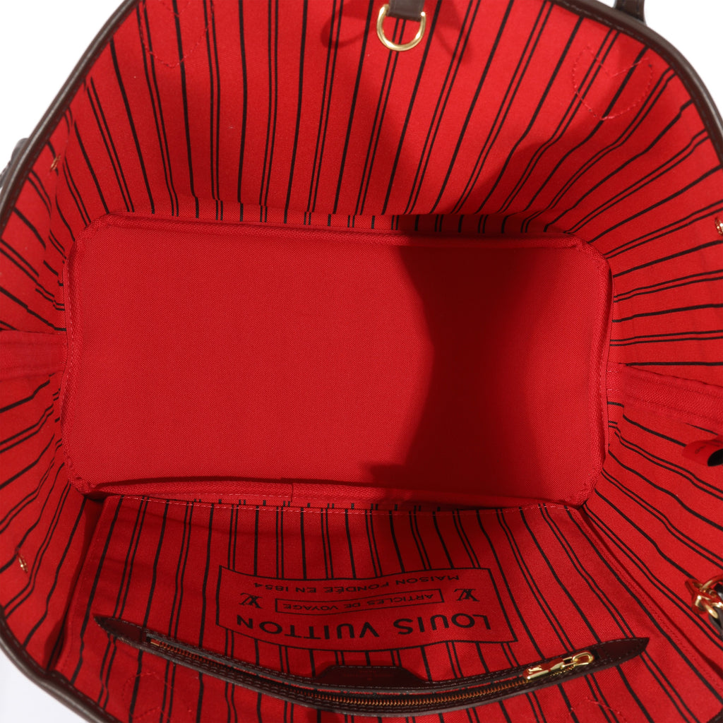 Louis Vuitton Louis Vuitton Canvas Damier Ebene Neverfull MM