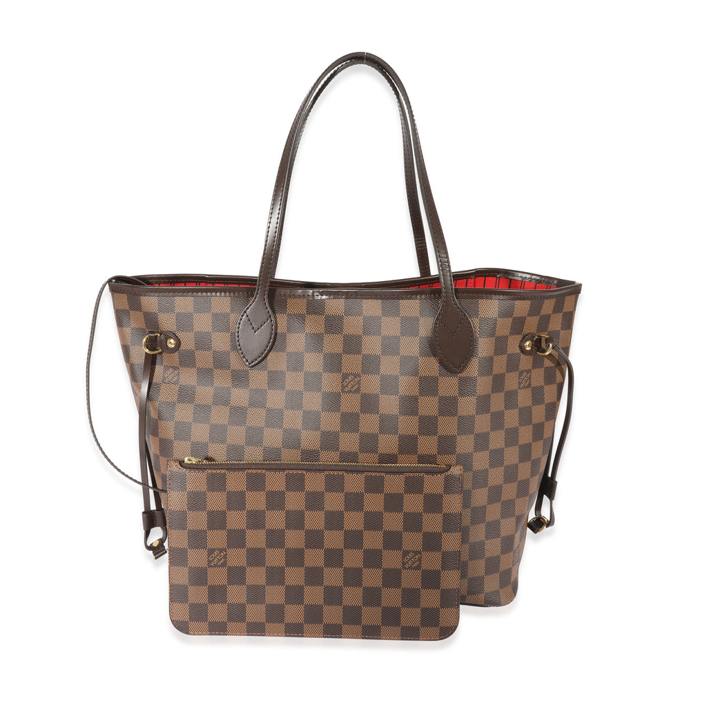 Louis Vuitton Louis Vuitton Canvas Damier Ebene Neverfull MM