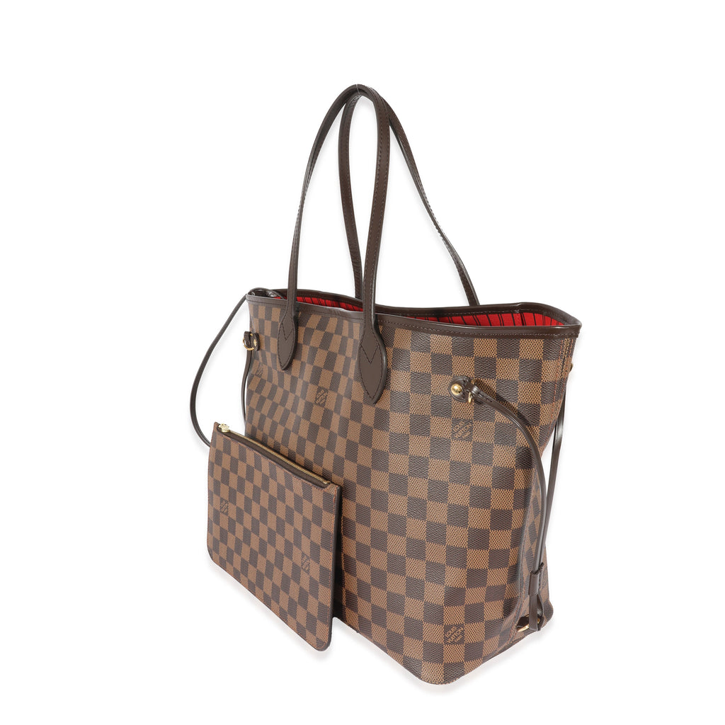 Louis Vuitton Louis Vuitton Canvas Damier Ebene Neverfull MM