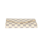 Louis Vuitton Louis Vuitton Damier Azur Canvas Sarah Wallet